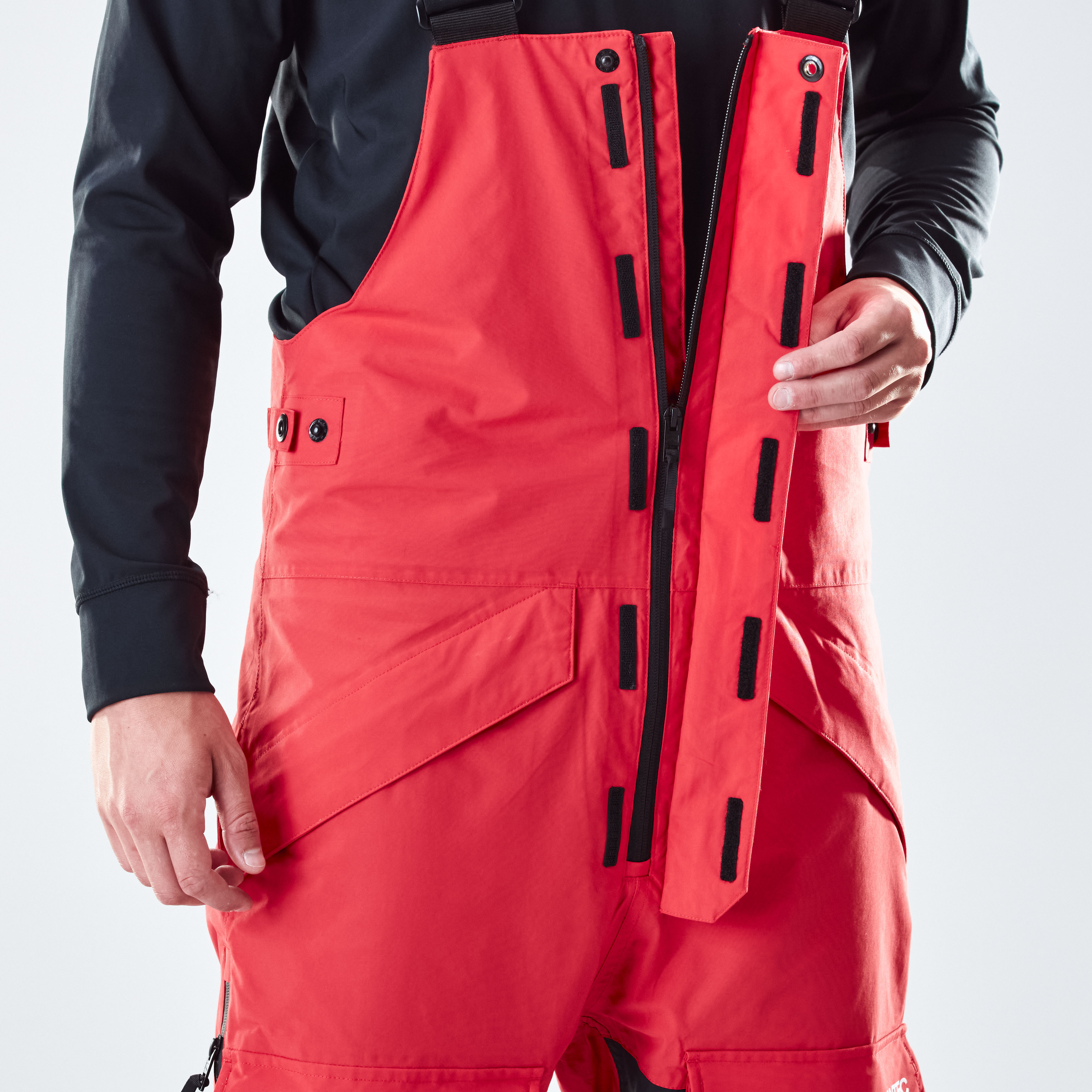 Fawk 2020 Ski Pants Red/Black | Montecwear.com