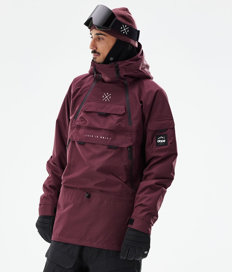 Akin 2021 Ski Jacket Men Burgundy, Image 1 of 11