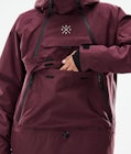 Dope Akin 2021 Ski Jacket Men Burgundy