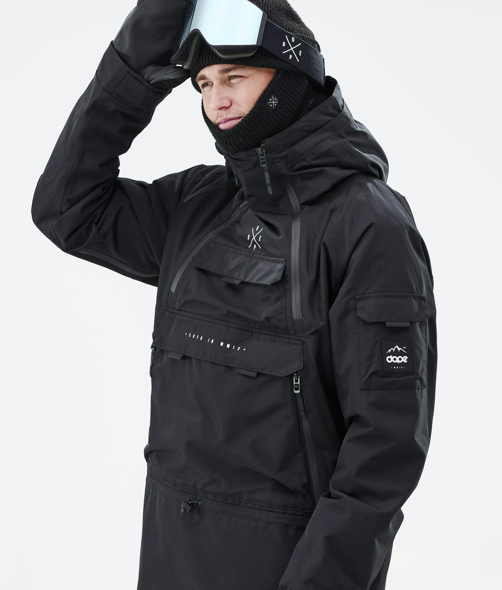 Dope Akin 2021 Snowboard Jacket Men Black