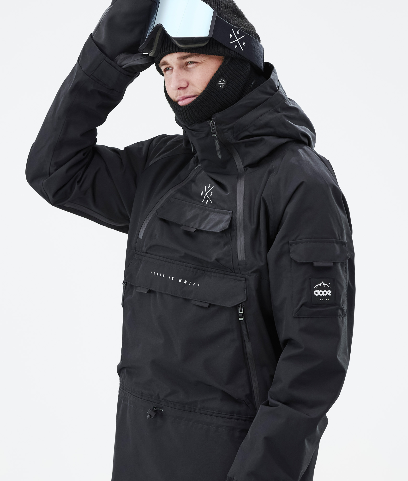 Dope Akin 2021 Veste de Ski Homme Black Noir Ridestore