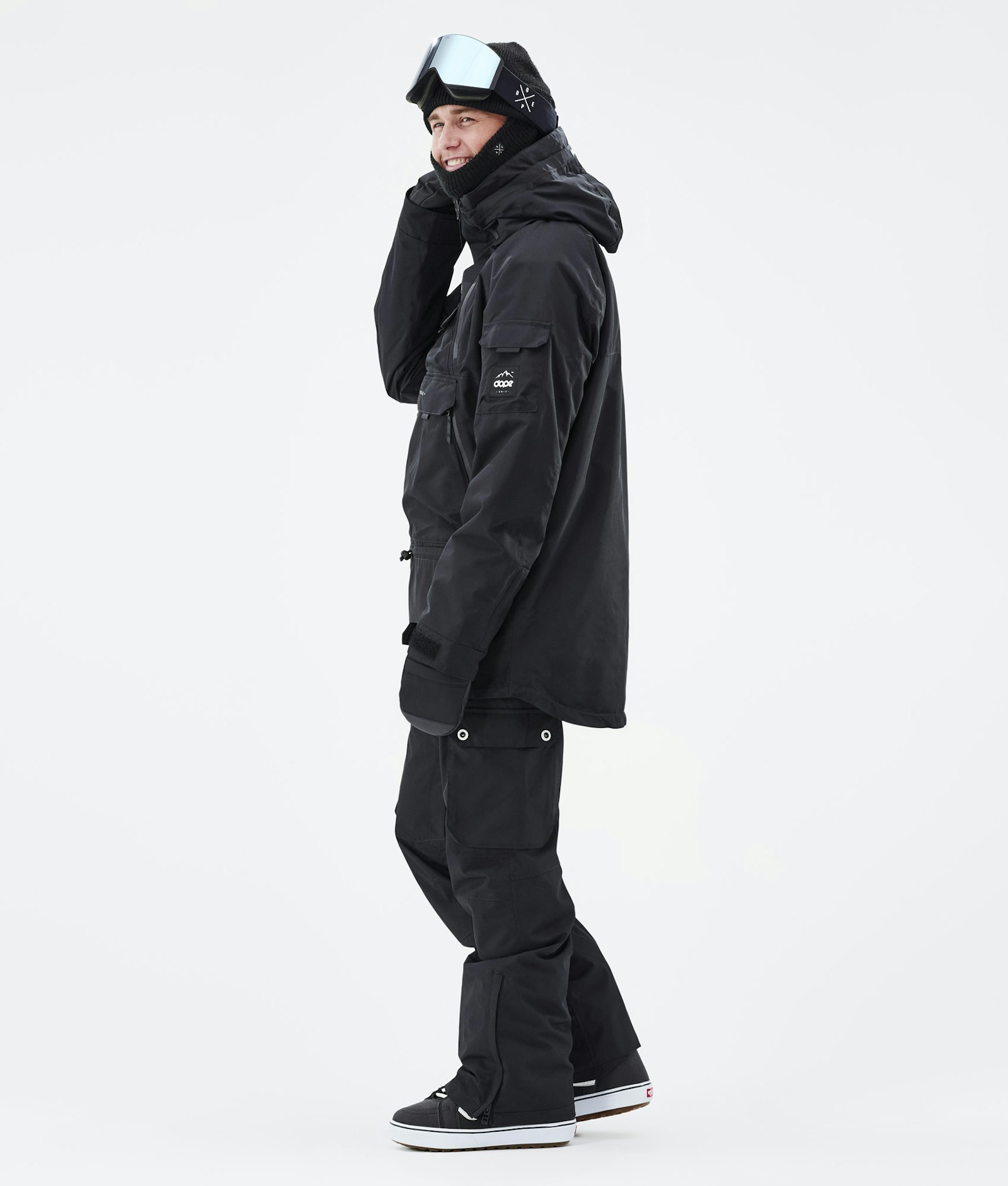 Dope Akin 2021 Giacca Snowboard Uomo Black Renewed, Immagine 4 di 9