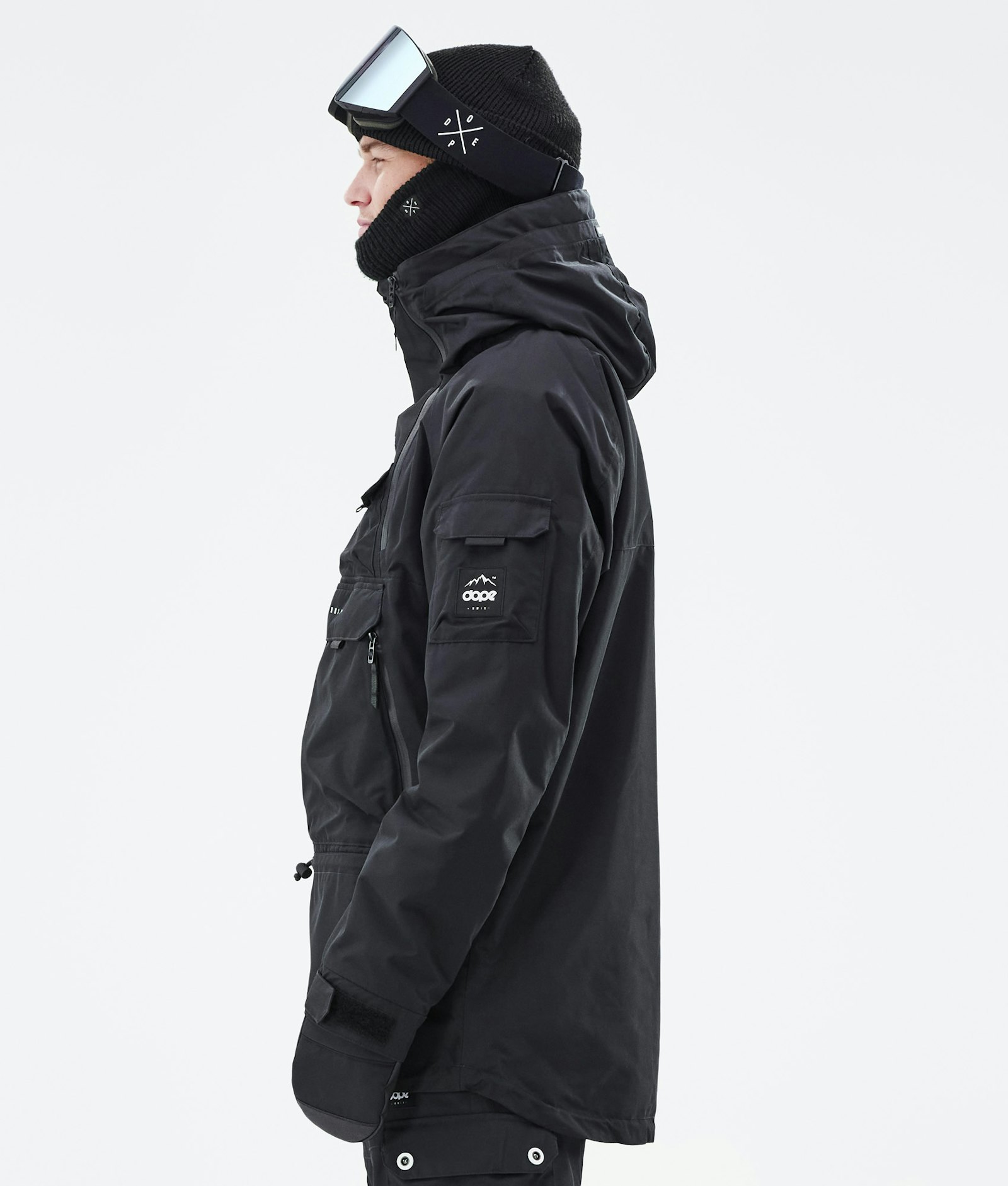 Dope Akin 2021 Snowboard Jacket Men Black Renewed, Image 6 of 9