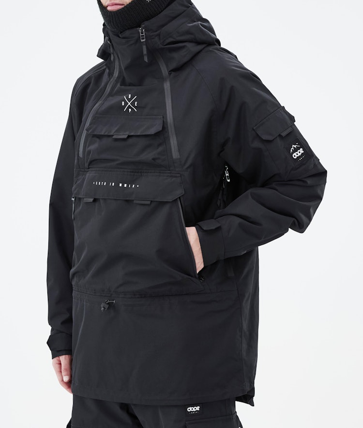 Akin 2021 Snowboard Jacket Men Black, Image 8 of 9