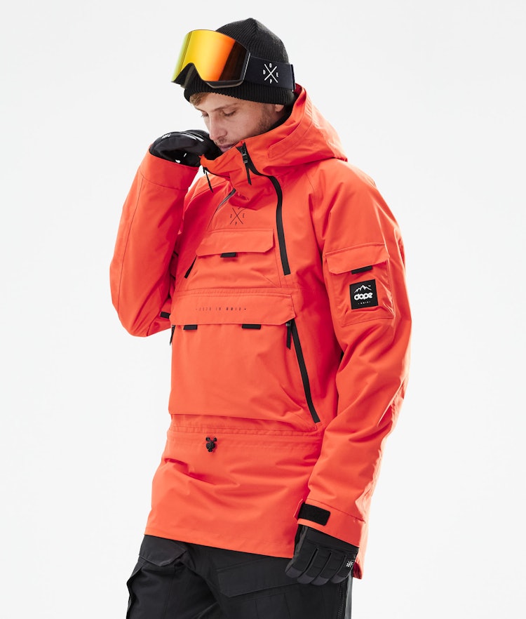 Akin 2021 Veste Snowboard Homme Orange, Image 1 sur 11