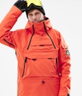 Dope Akin 2021 Snowboard Jacket Men Orange