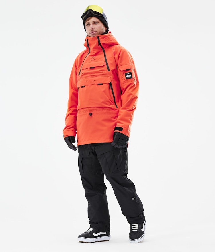 Akin 2021 Bunda na Snowboard Pánské Orange, Obrázek 4 z 11