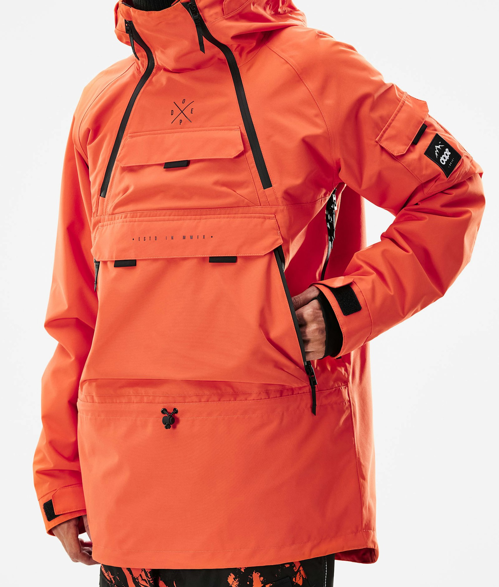 Dope Akin 2021 Snowboardjakke Herre Orange