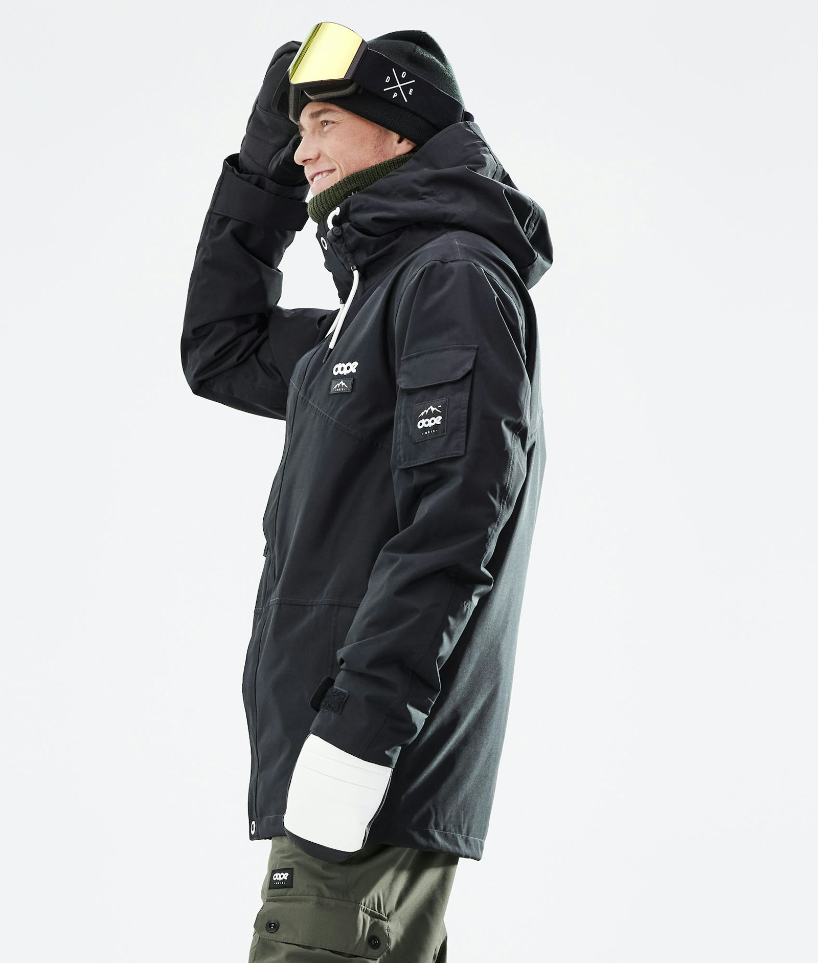 Dope Adept 2021 Snowboard jas Heren Black