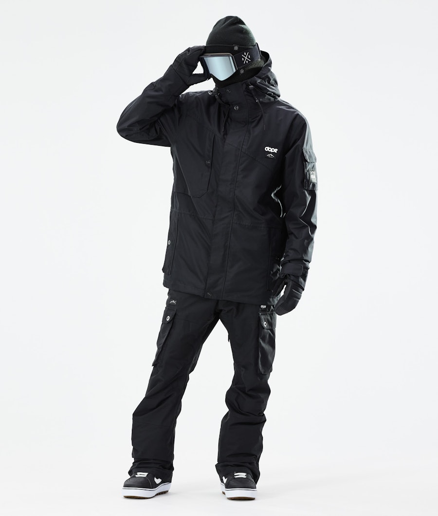 Adept 2021 Snowboard Jacket Men Blackout