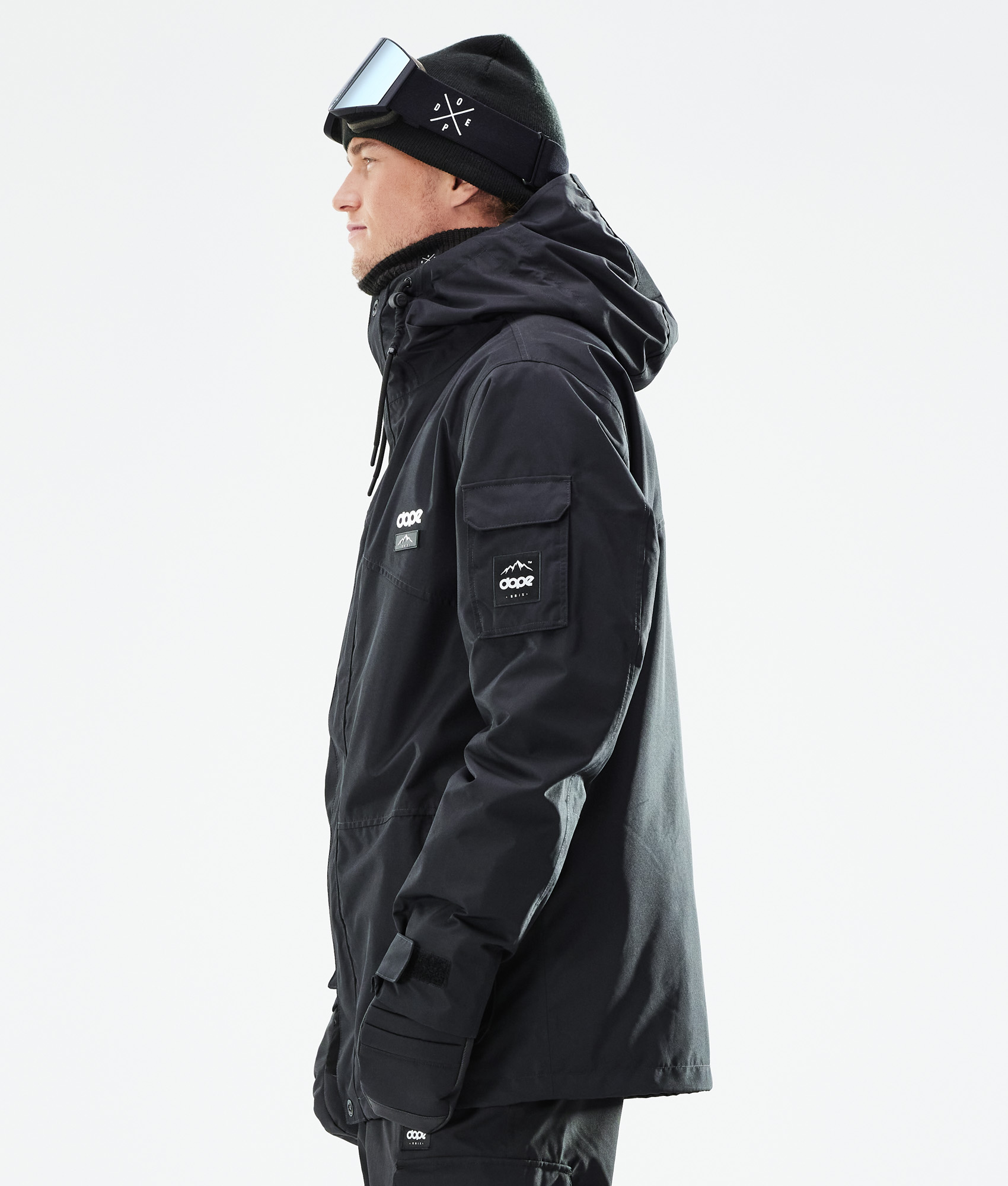 Dope Adept Men's Snowboard Jacket Blackout