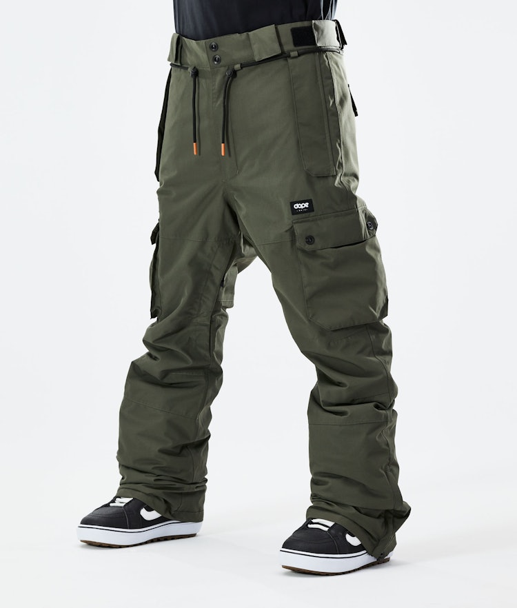 Dope Iconic 2021 Snowboard Pants Men Olive Green, Image 1 of 6