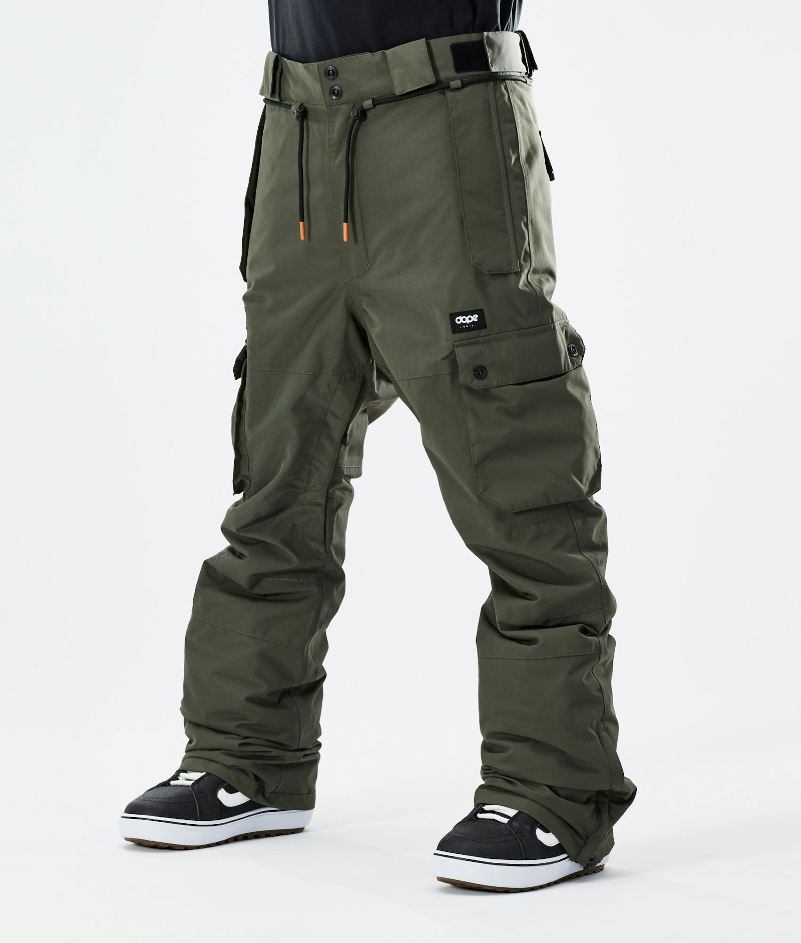 Iconic 2021 Spodnie Snowboardowe Mężczyźni Olive Green