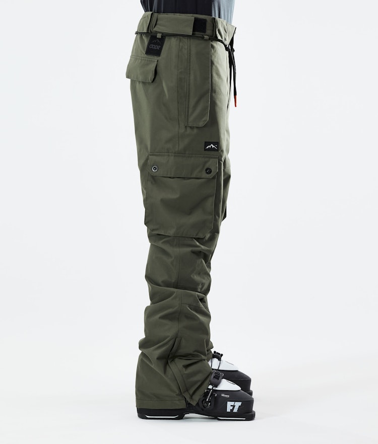 Dope Iconic 2021 Pantalon de Ski Homme Olive Green