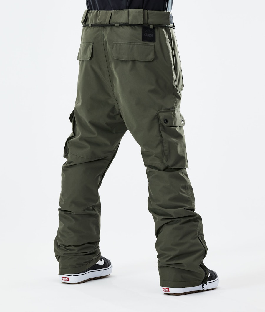Iconic 2021 Snowboard Pants Men Olive Green