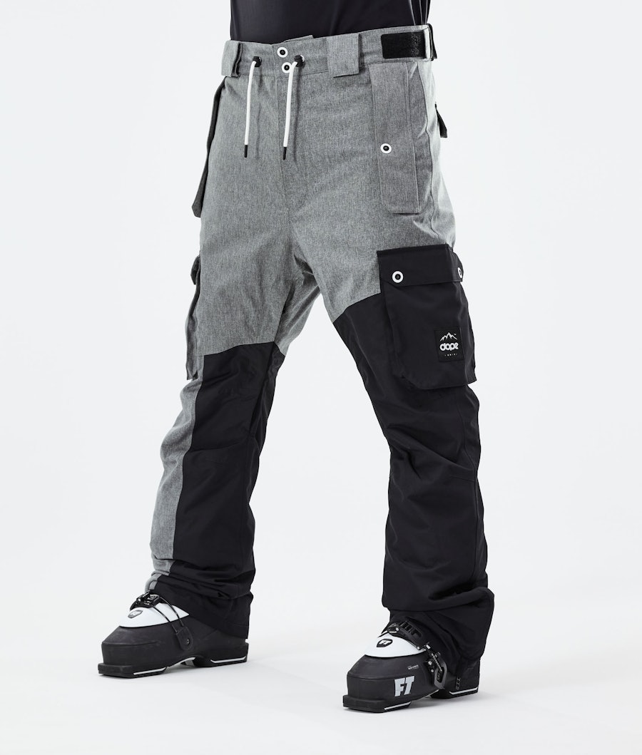 Dope Adept Ski Pants Grey Melange/Black