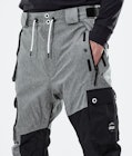 Adept 2020 Pantalon de Ski Homme Grey Melange/Black, Image 4 sur 6