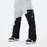 Dope Adept 2020 Snowboard Pants Light Grey/Black