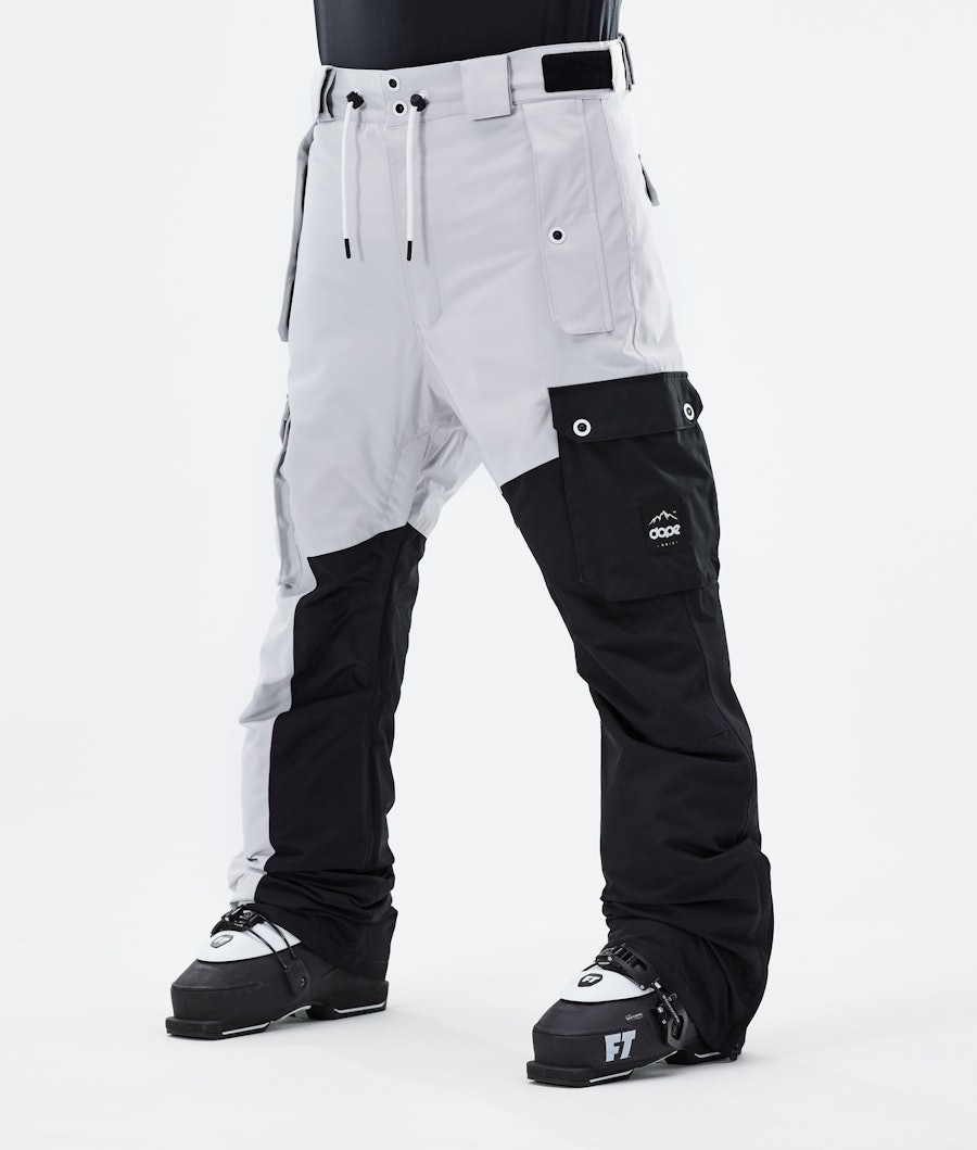 Dope Adept Pantalon de Ski Light Grey/Black