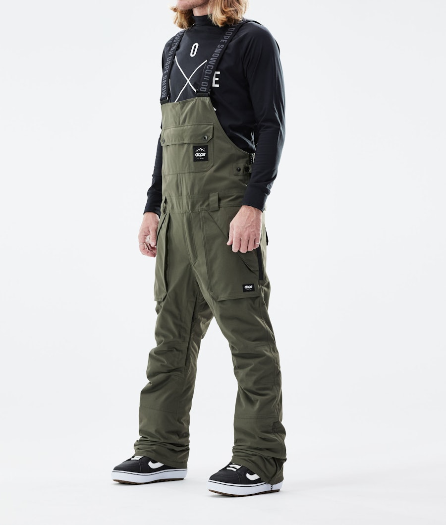 Dope Notorious B.I.B Snowboardhose Olive Green