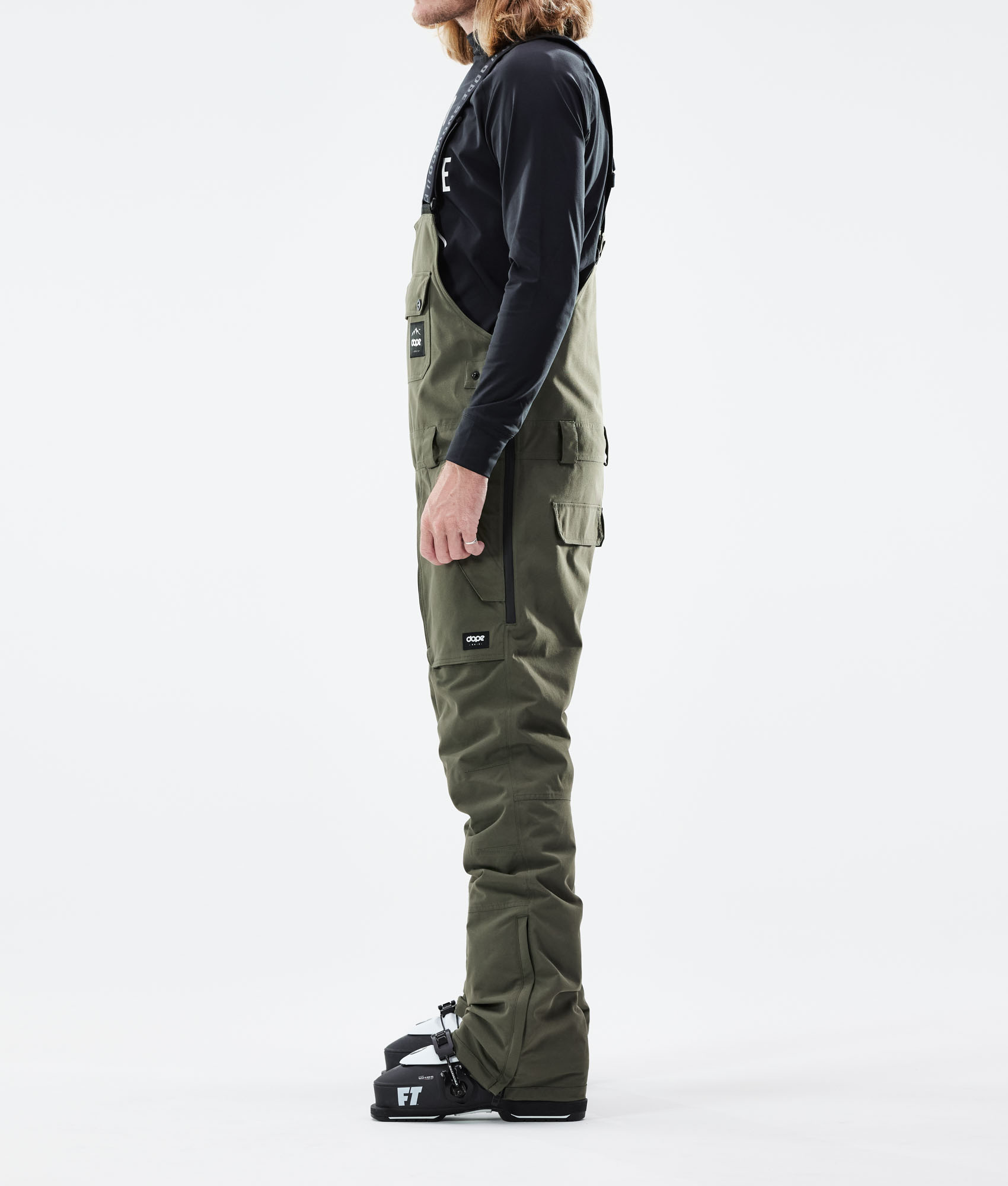 Notorious B.I.B Ski Pants Olive Green 