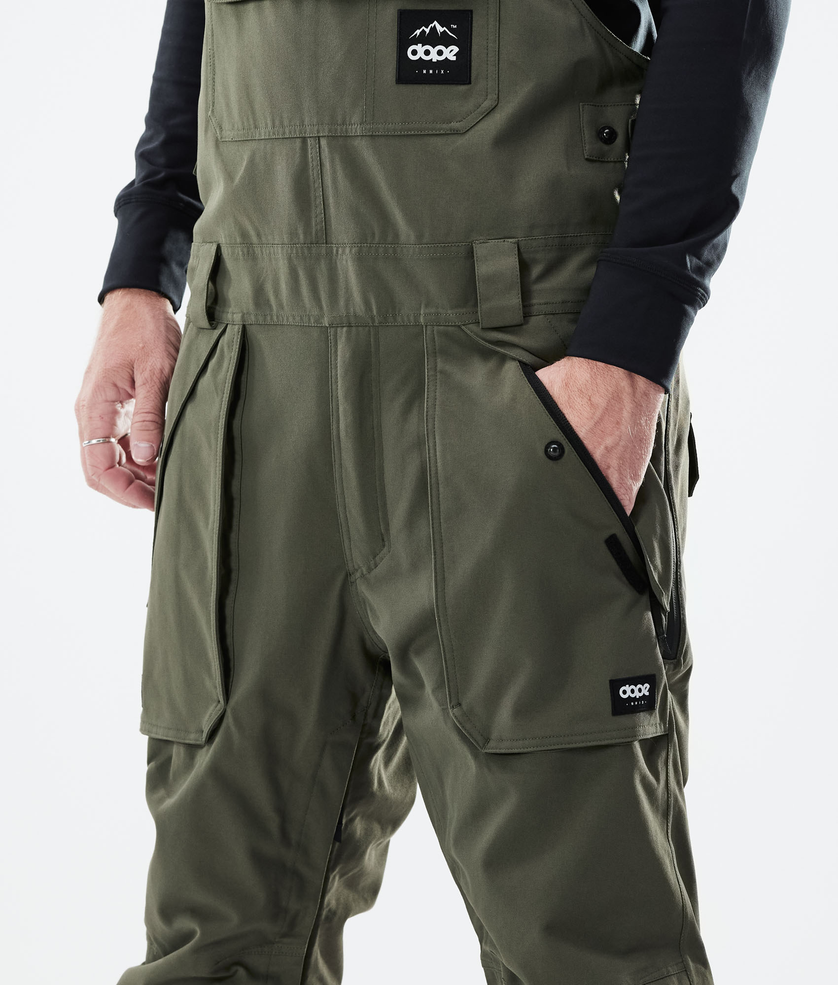 Notorious B.I.B Ski Pants Olive Green 