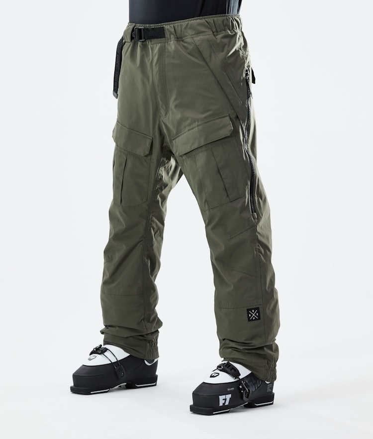 Antek Pantalon de Ski Homme Olive Green, Image 1 sur 6
