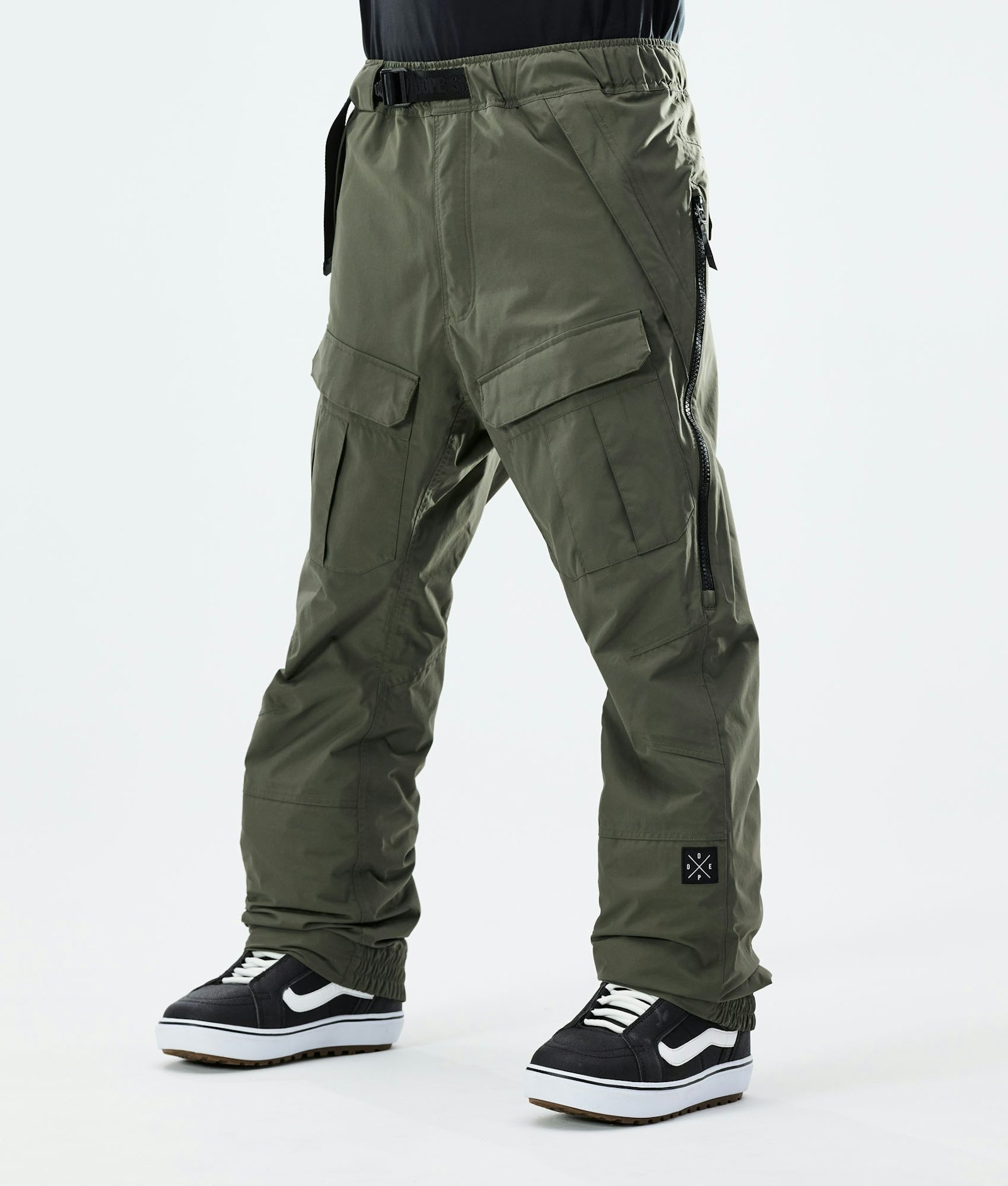 Dope Antek Pantalon de Snowboard Homme Olive Green
