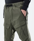 Antek Pantalon de Snowboard Homme Olive Green, Image 4 sur 6