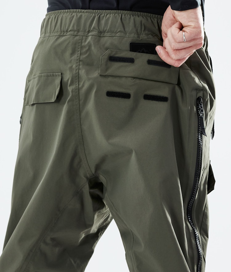 Dope Antek Spodnie Narciarskie Mężczyźni Olive Green, Zdjęcie 6 z 6