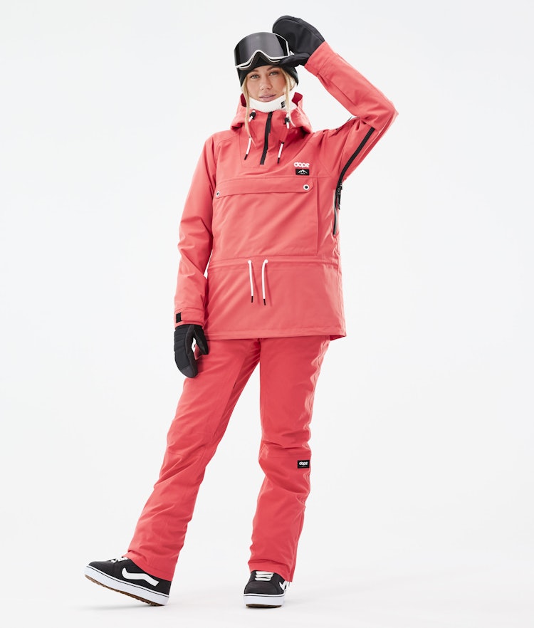 Dope Annok W 2021 Snowboard Jacket Women Coral Renewed, Image 4 of 10