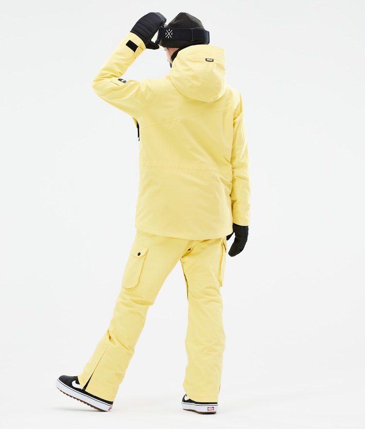 Adept W 2021 Snowboard Jacket Women Faded Yellow, Image 6 of 11