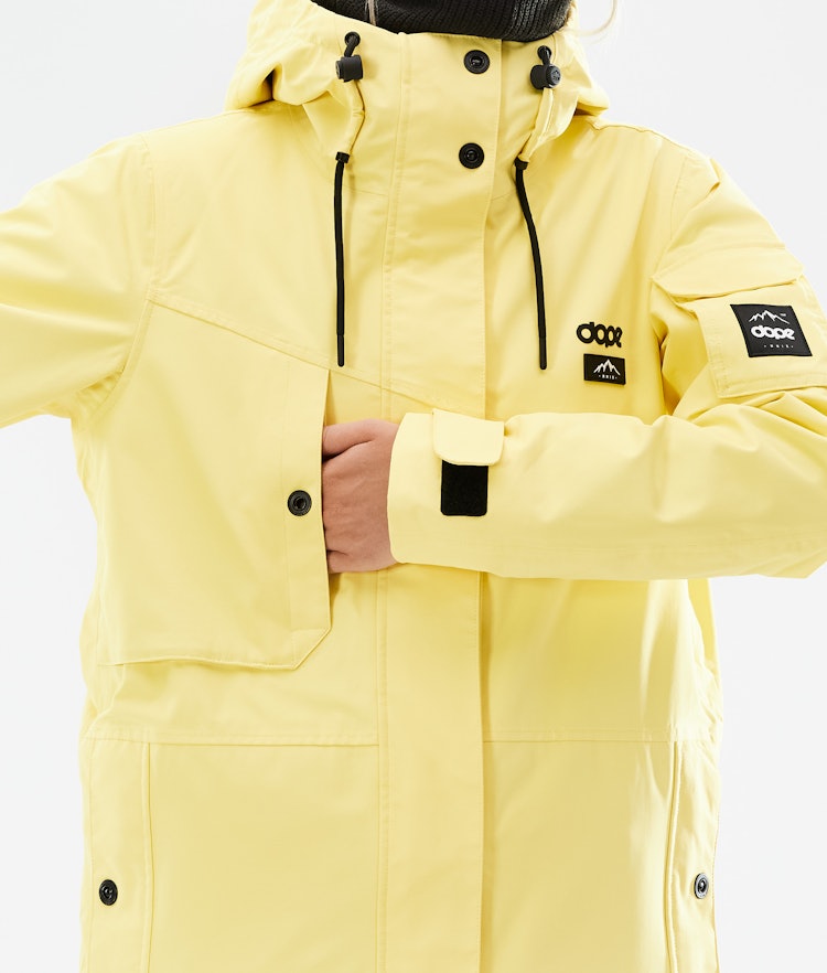 Adept W 2021 Snowboard Jacket Women Faded Yellow