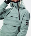 Dope Akin W 2021 Snowboard Jacket Women Faded Green Renewed