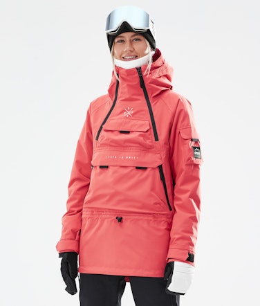 Akin W 2021 Snowboard Jacket Women Coral Renewed
