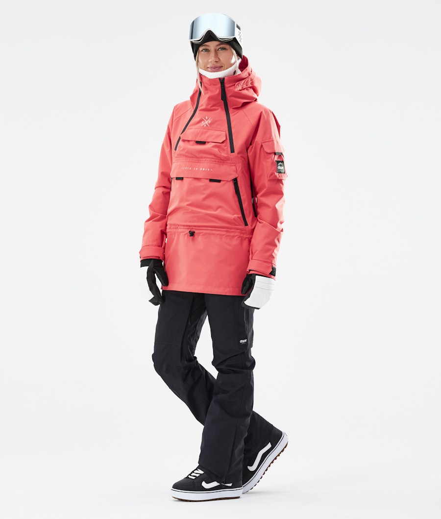 Akin W 2021 Snowboard Jacket Women Coral