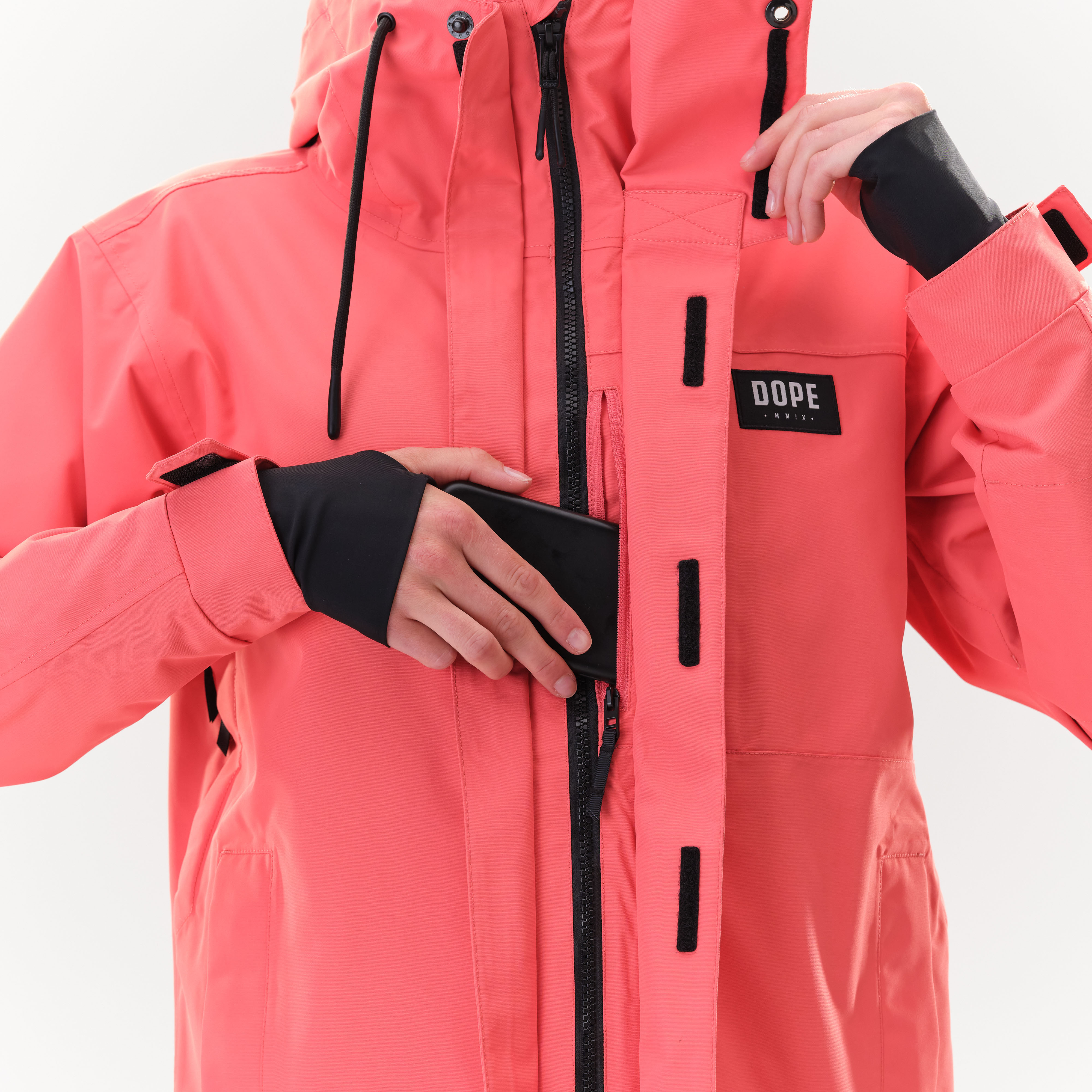 Dope Blizzard FZ W Ski Jacket Coral