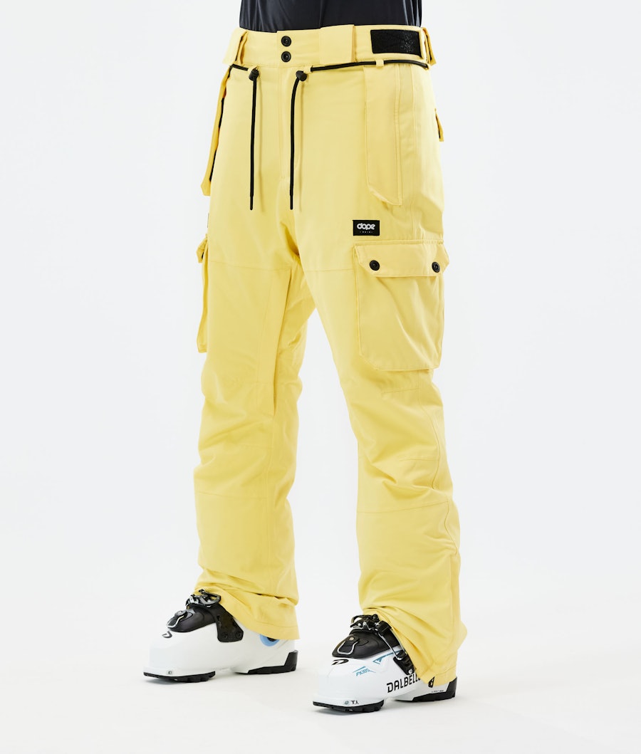 Dope Iconic W Pantalon de Ski Faded Yellow