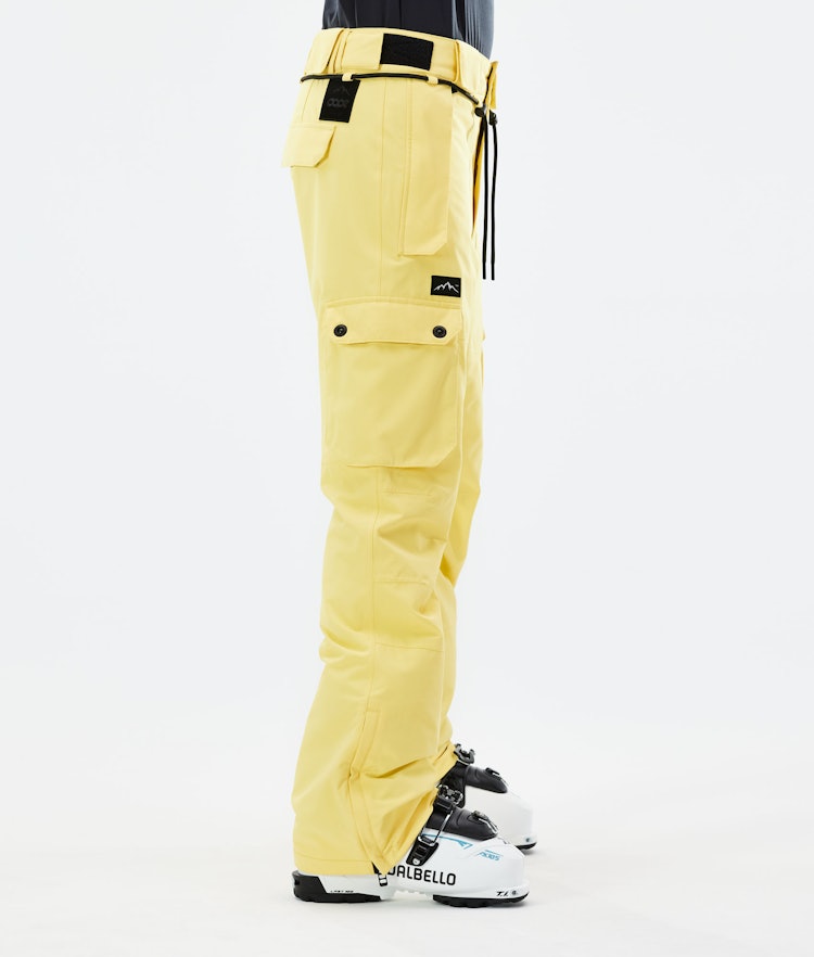 Iconic W 2021 Pantalon de Ski Femme Faded Yellow, Image 2 sur 6
