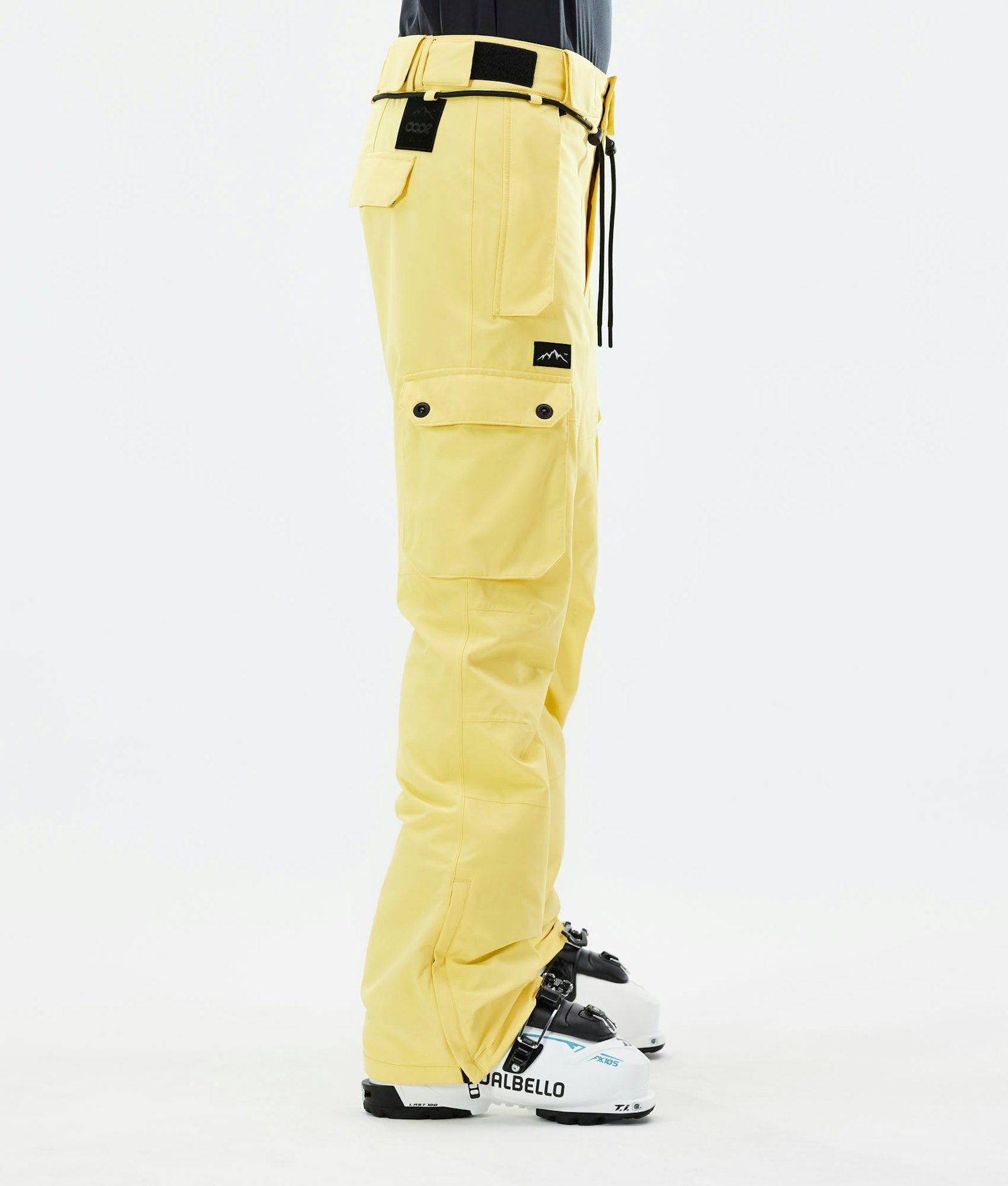 Dope Iconic W 2021 Skihose Damen Faded Yellow