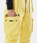 Dope Iconic W 2021 Pantalones Snowboard Mujer Faded Yellow Renewed, Imagen 5 de 6