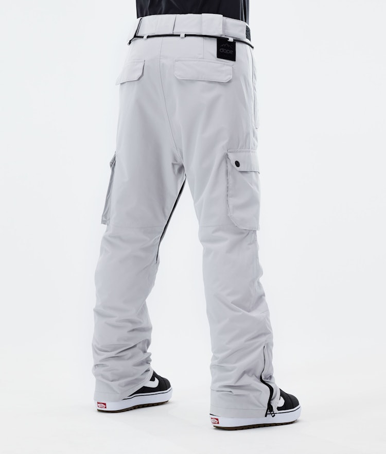Dope Iconic W 2021 Pantalon de Snowboard Femme Light Grey Renewed, Image 2 sur 6