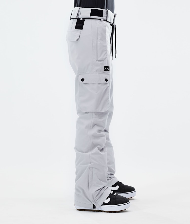 Iconic W 2021 Pantalon de Snowboard Femme Light Grey, Image 3 sur 6