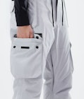 Dope Iconic W 2021 Pantalon de Snowboard Femme Light Grey Renewed, Image 6 sur 6