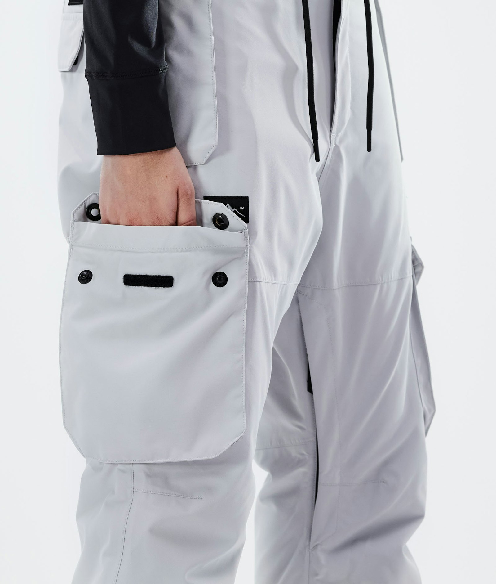 Dope Iconic W 2021 Kalhoty na Snowboard Dámské Light Grey