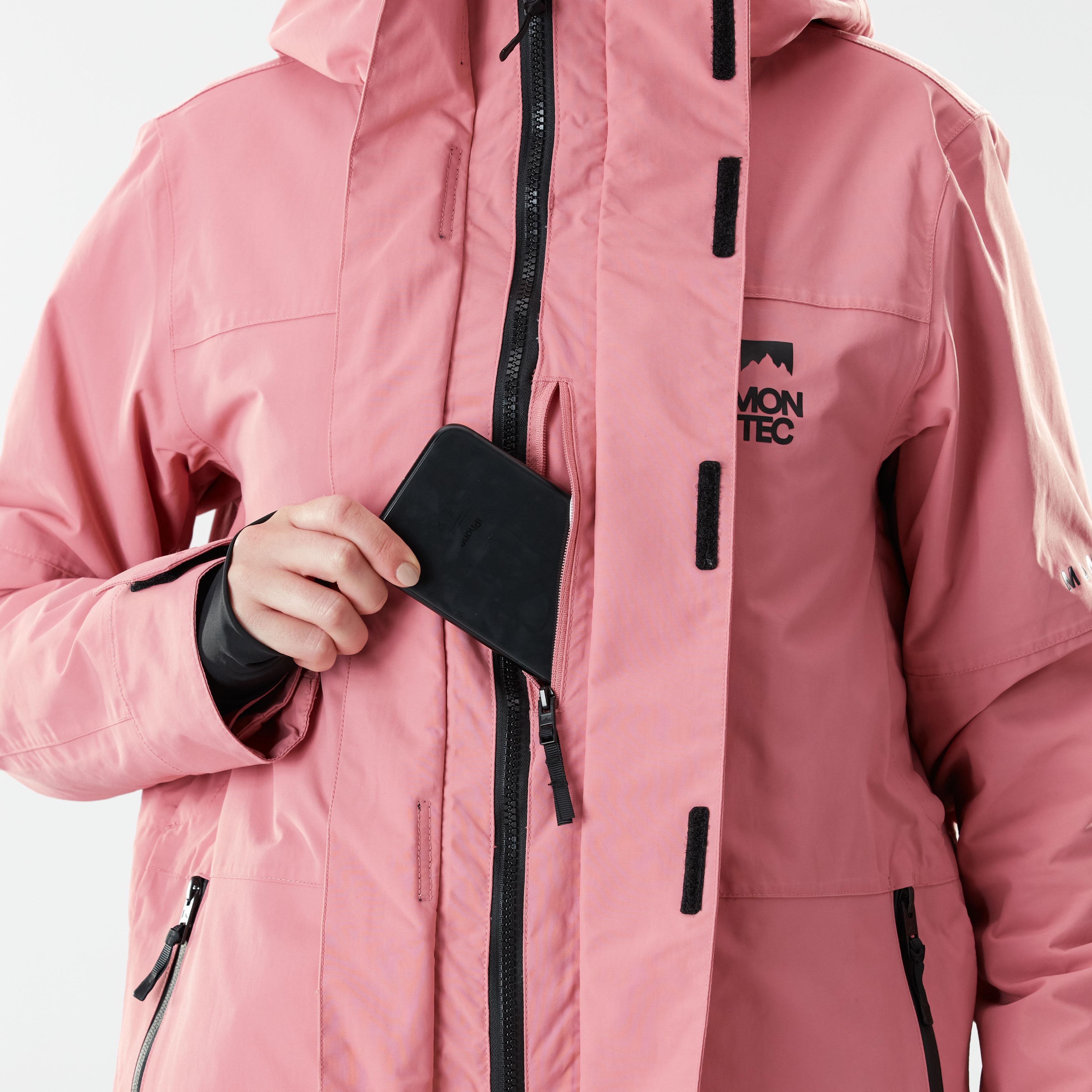 Montec Womens Ski Jackets Pink Dope Divine Ski Jacket Montec Fawk