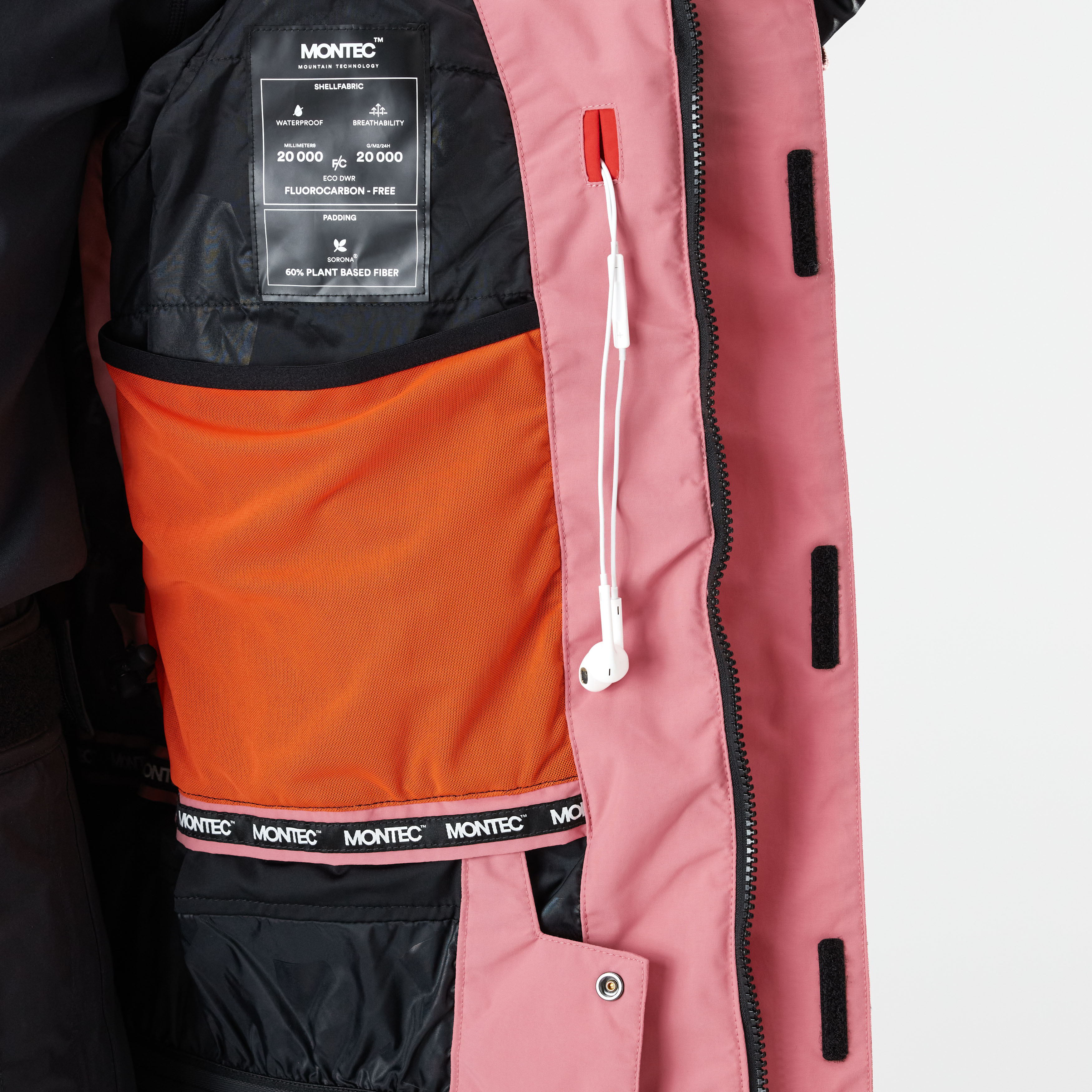 Montec Fawk W 2020 Women's Ski Jacket Pink