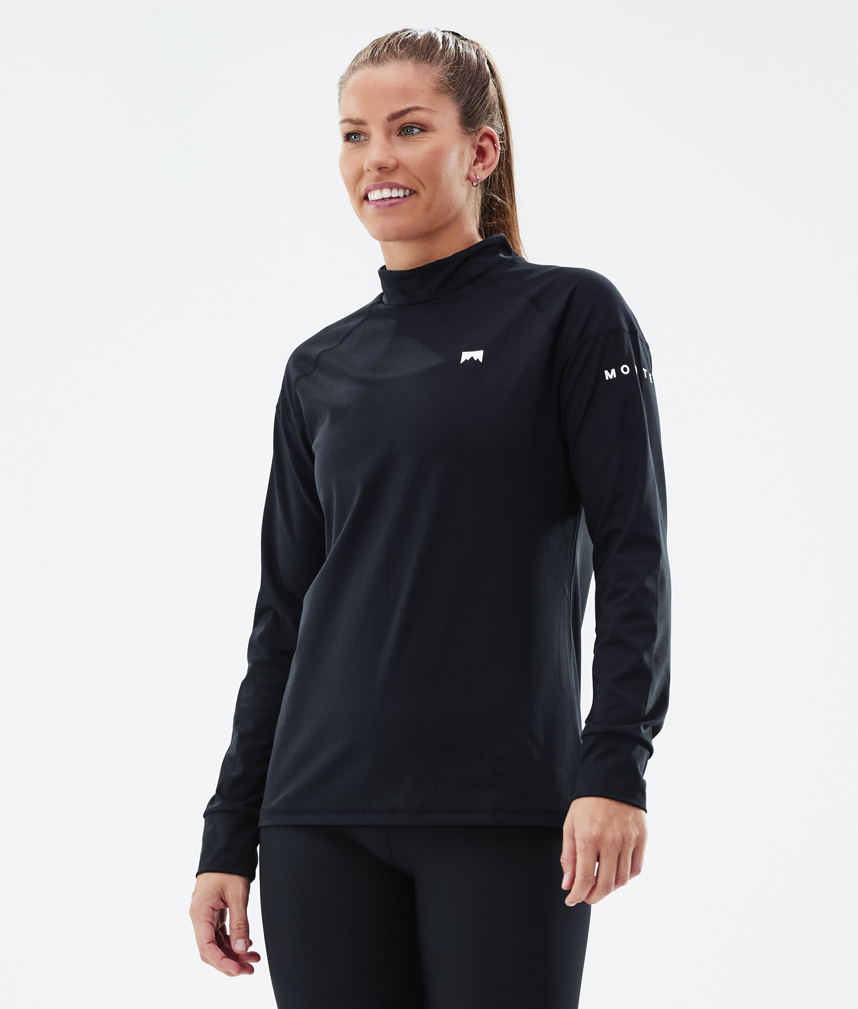 Manche Longue Maillot de Compression Base Layer sous-Vêtements Thermique pour Sports Ski Running MEETWEE Tee Shirt Thermique Femme 