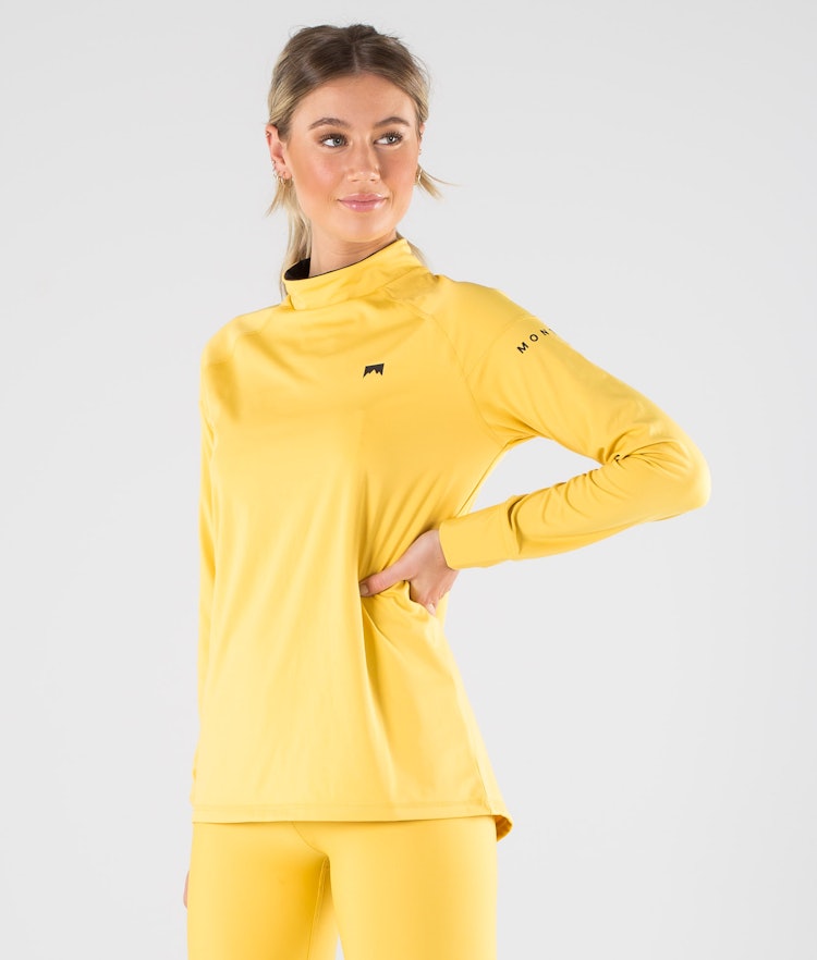Zulu W Tee-shirt thermique Femme Yellow, Image 1 sur 4