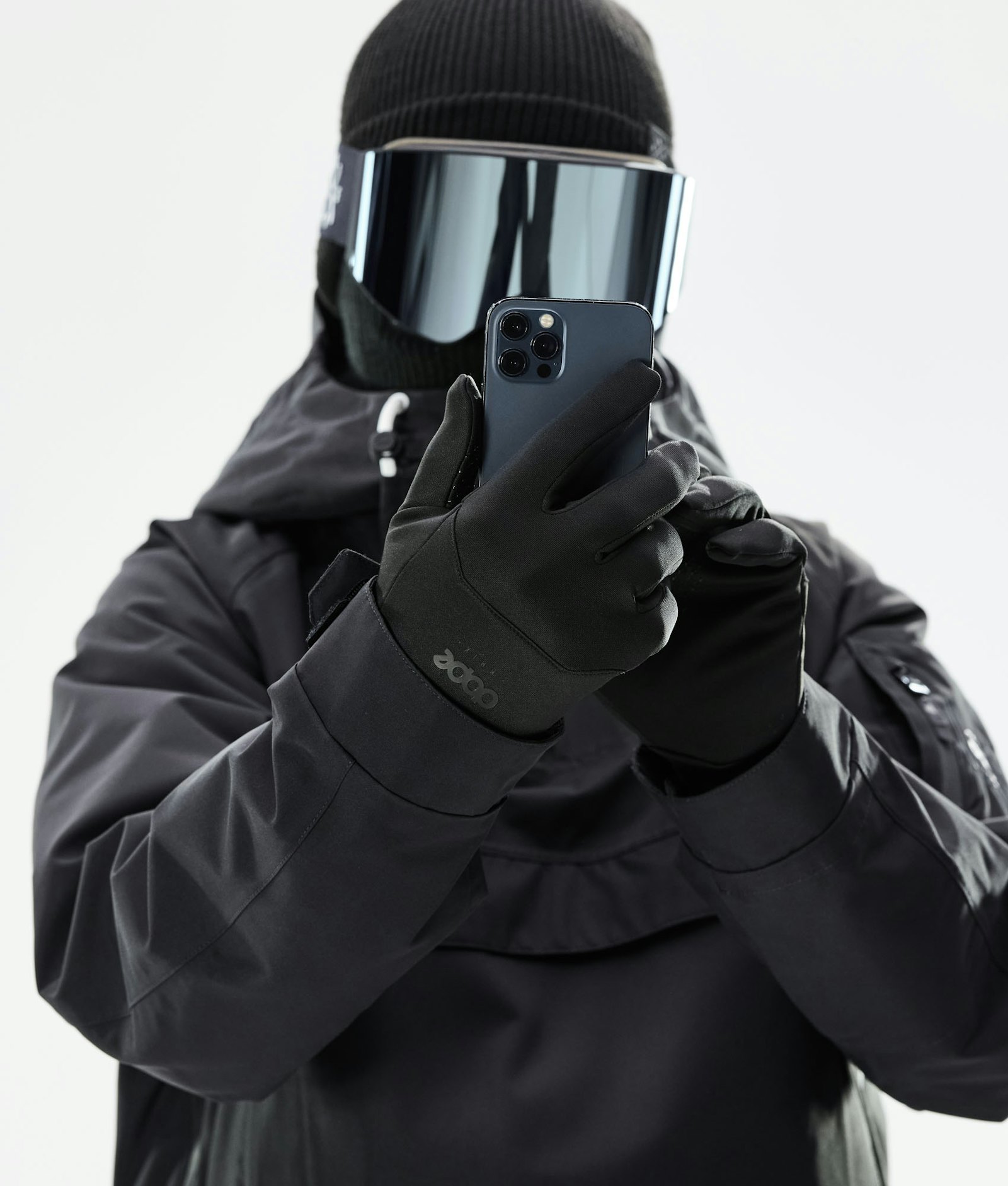 Power 2021 Ski Gloves Black, Image 3 of 4